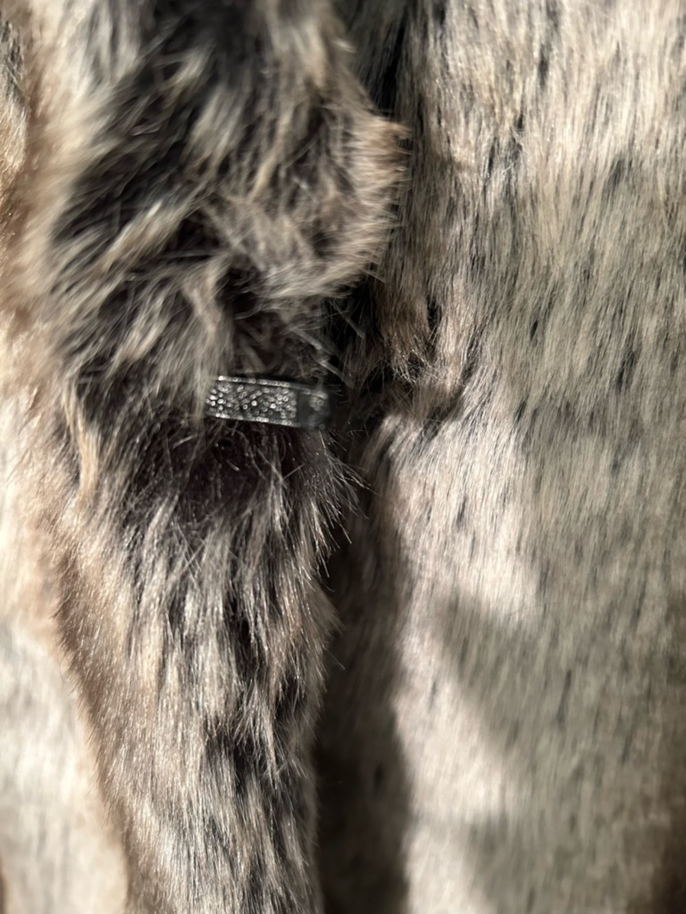 Vintage Alpine Studio Faux Fur Long Coat Women’s Medium - Picture 8 of 9